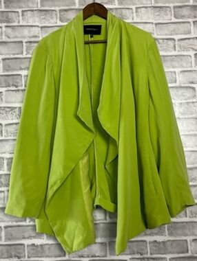 Lafayette 148 New York - Lime Green Draped Jacket
